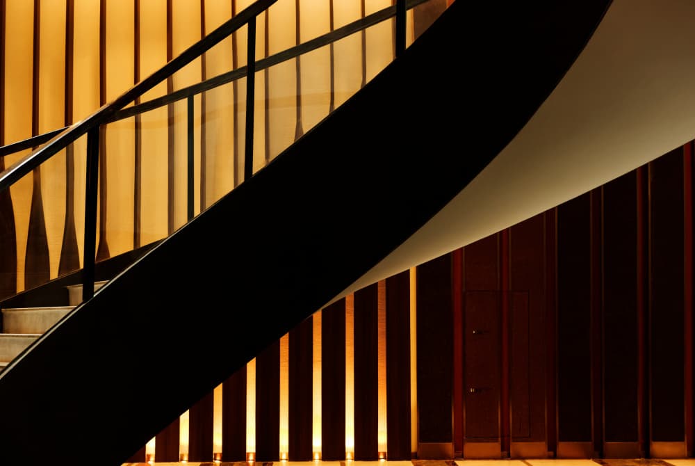 Elegant Spiral Architecture by konglingming — canvas wall art