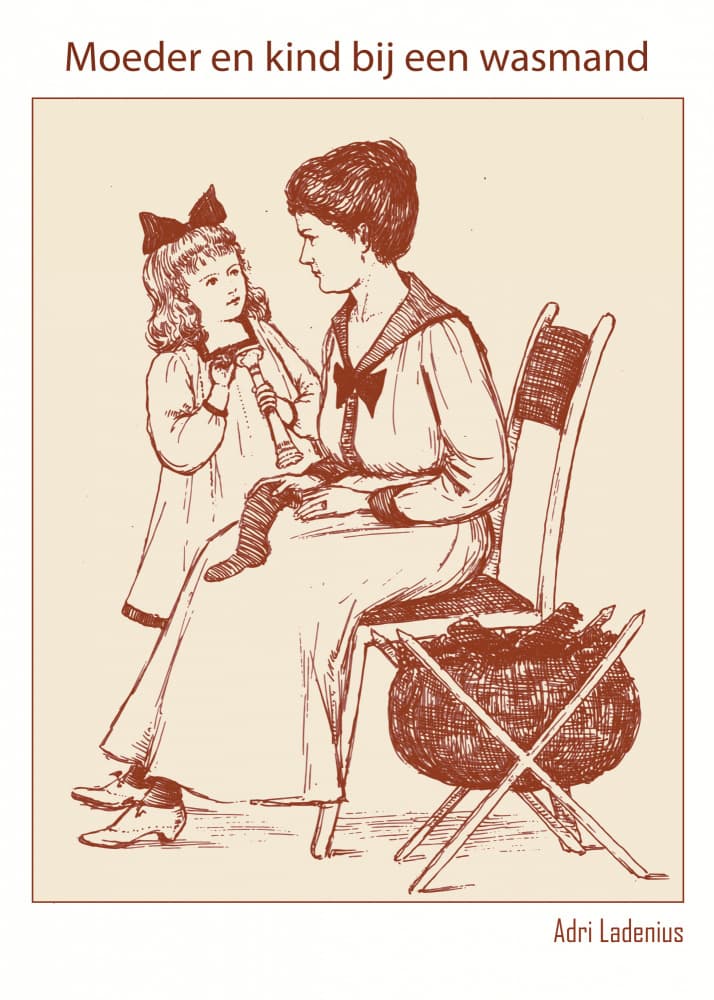 Vintage Mother and Child by Doa Project — canvas wall art