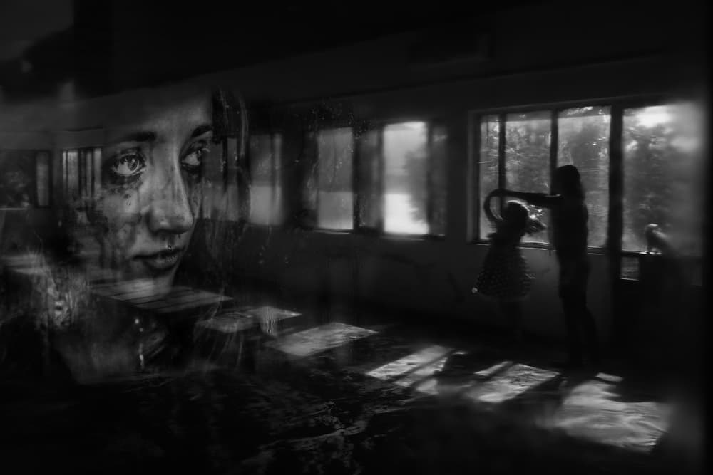 Melancholy Reflection Dance by Ummu Nisan Kandilcioglu — canvas wall art