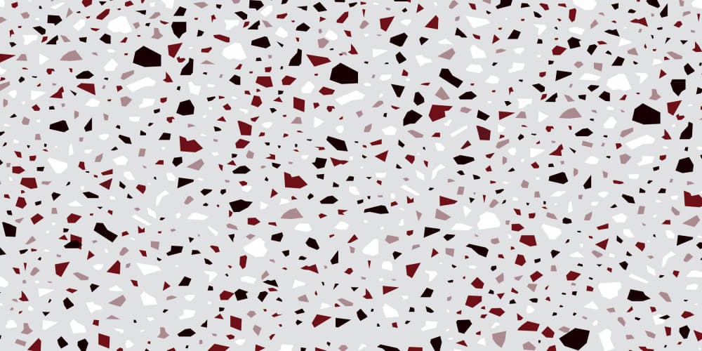 Grey Terrazzo Pattern by Sue Skellern — canvas wall art