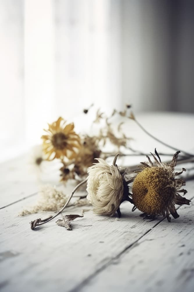 Faded Petals by Treechild — canvas wall art