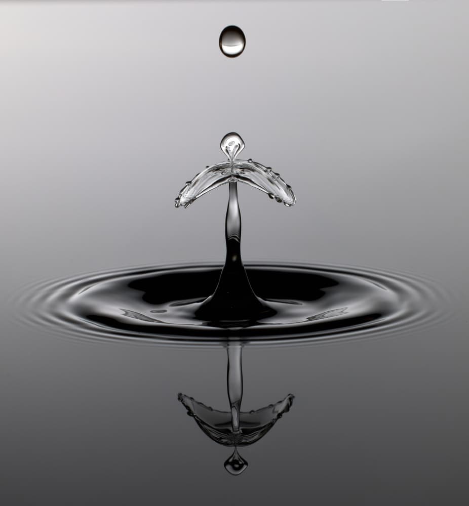 Elegant Water Splash by Peter Schade — canvas wall art