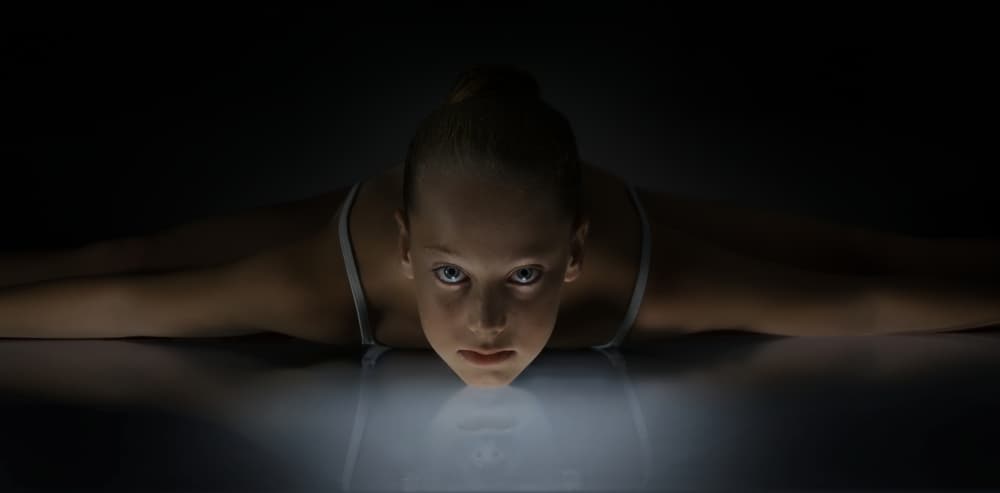 Intense Young Gaze by Nadav Jonas — canvas wall art