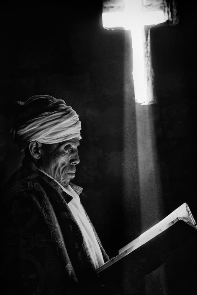 Man Reading by Cross Light by Giovanni Cavalli — canvas wall art