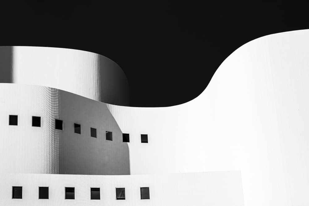 Modern Architectural Rhythm by Dieter Walther — canvas wall art