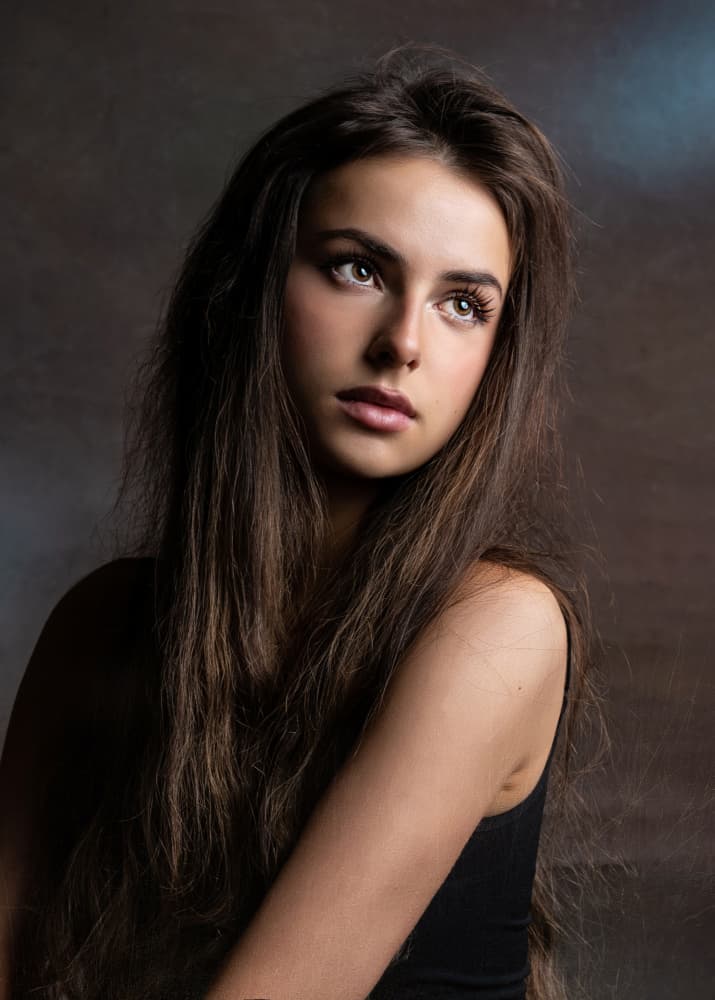 Pensive Young Woman by Joanna Ras — canvas wall art
