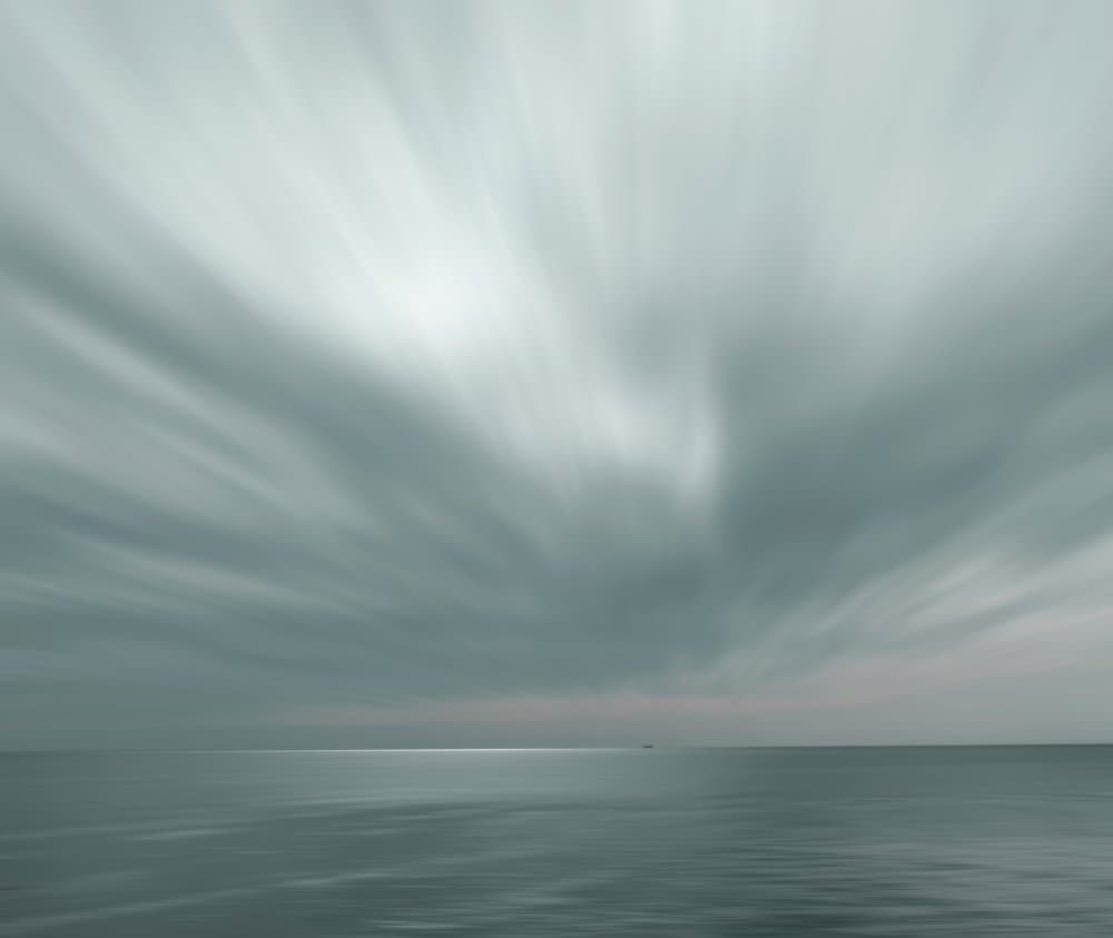 Serene Sky Over Ocean by Francesca Ferrari — canvas wall art