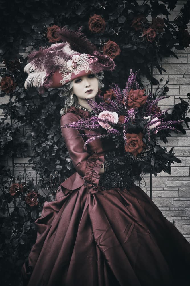 Regal Gothic Lady by KOIKI — canvas wall art