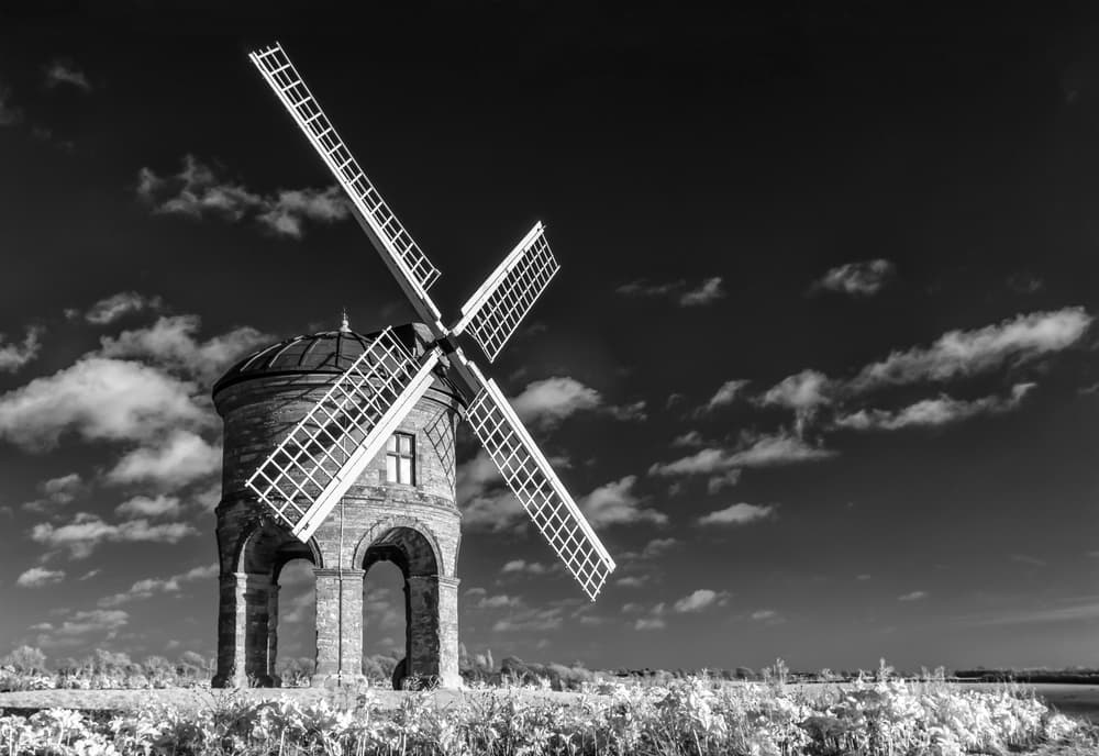 Stone Windmill Sky by Nigel Snape — canvas wall art