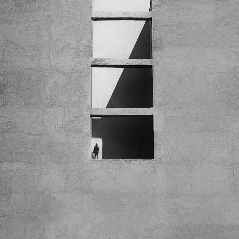Solitary Figure Window by alizolghadri93 — canvas wall art