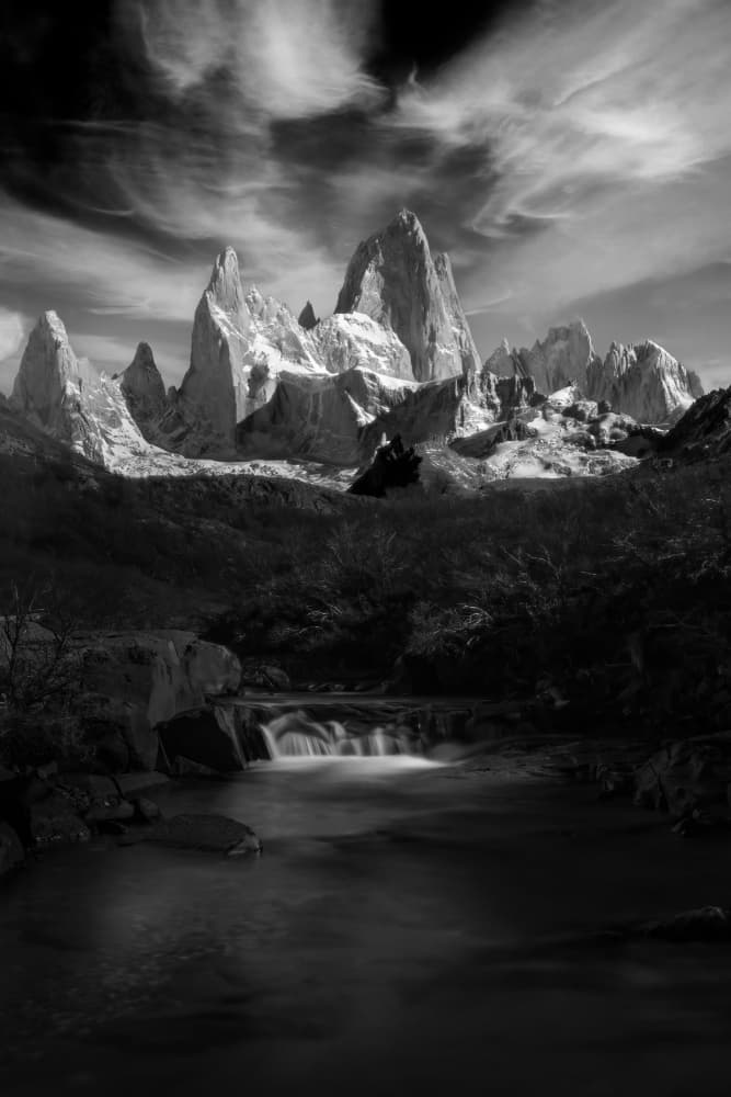 Majestic Mountain Stream by Gustavo Costa — canvas wall art