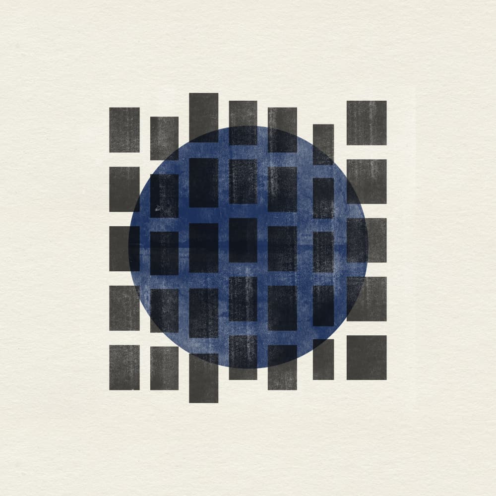 Geometric Harmony by THE MIUUS STUDIO — canvas wall art