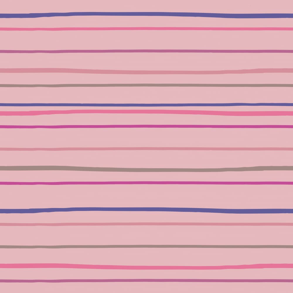 Colorful Hand Drawn Stripes by Yvonne Gustafsson — canvas wall art