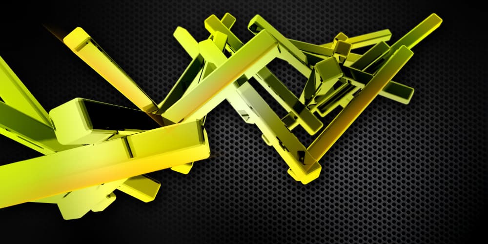 Dynamic Geometric Array by Rafal Kulik — canvas wall art