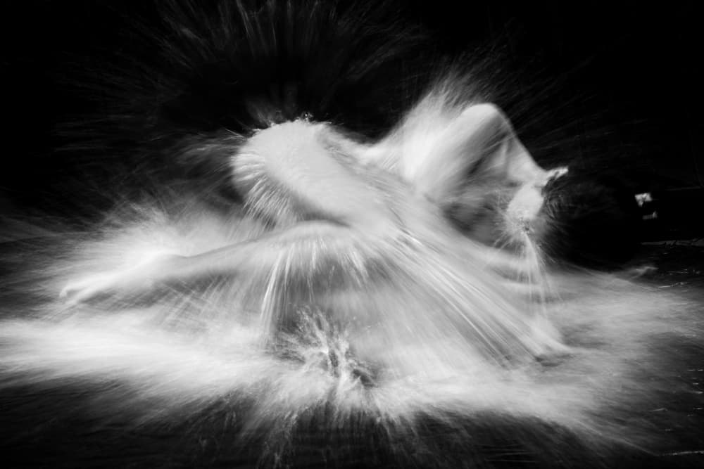 Dynamic Water Dance by Pi Rain — canvas wall art