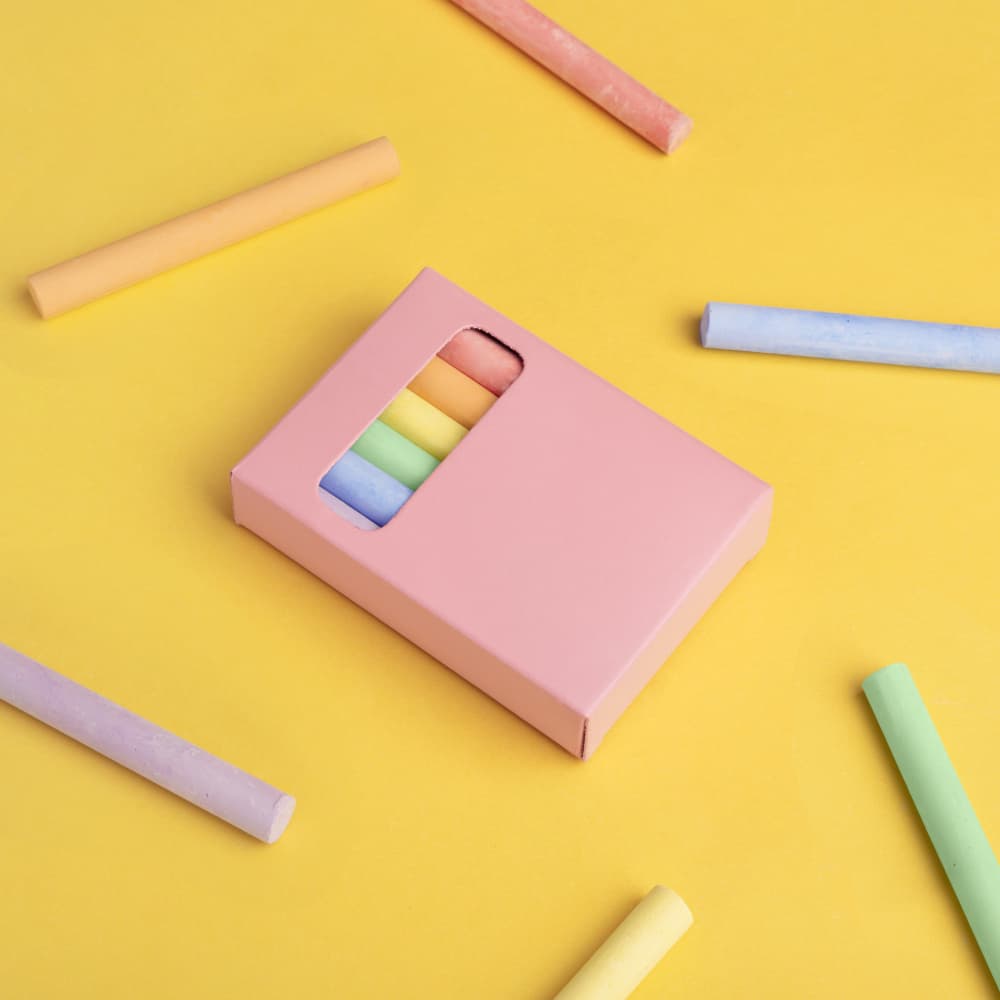 Pastel Chalk Collection by Julia Ramiro — canvas wall art