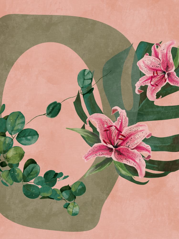 Leaves More 11 Kopie by Ana Rut Bre — canvas wall art