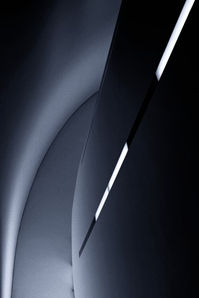 Abstract Blue Light by Philippe-M — canvas wall art