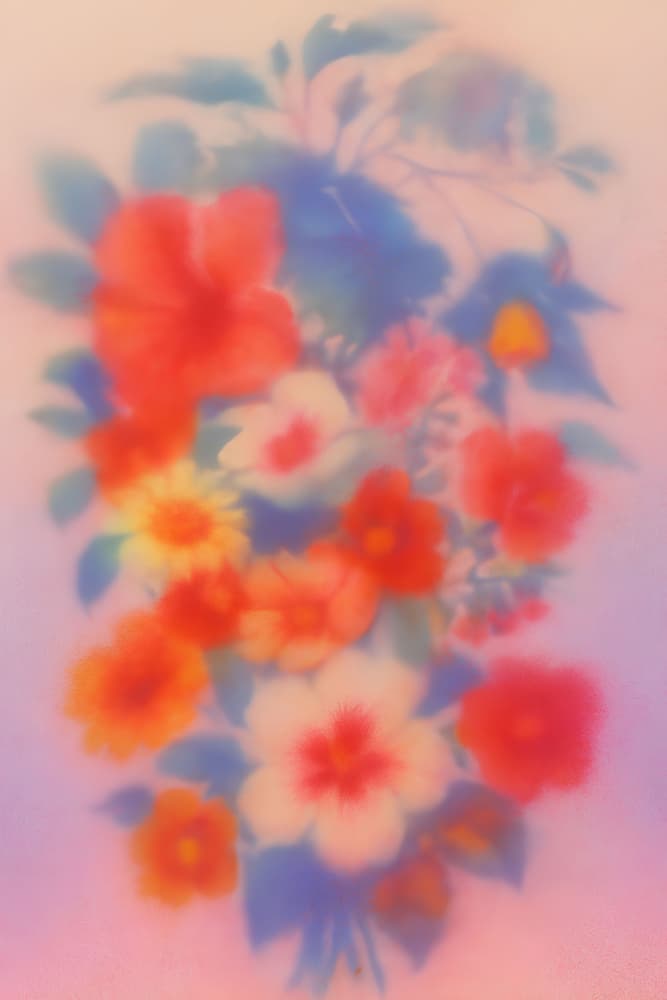 Dreamy Floral Impression by Frida Floral Studio — canvas wall art