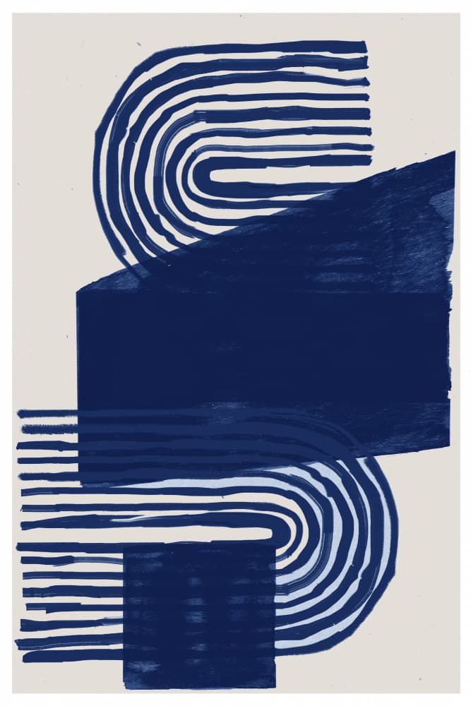Modern Objects No.7 by THE MIUUS STUDIO — canvas wall art