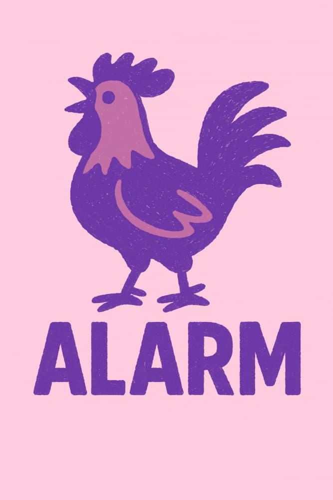 Alarm by Treechild — canvas wall art
