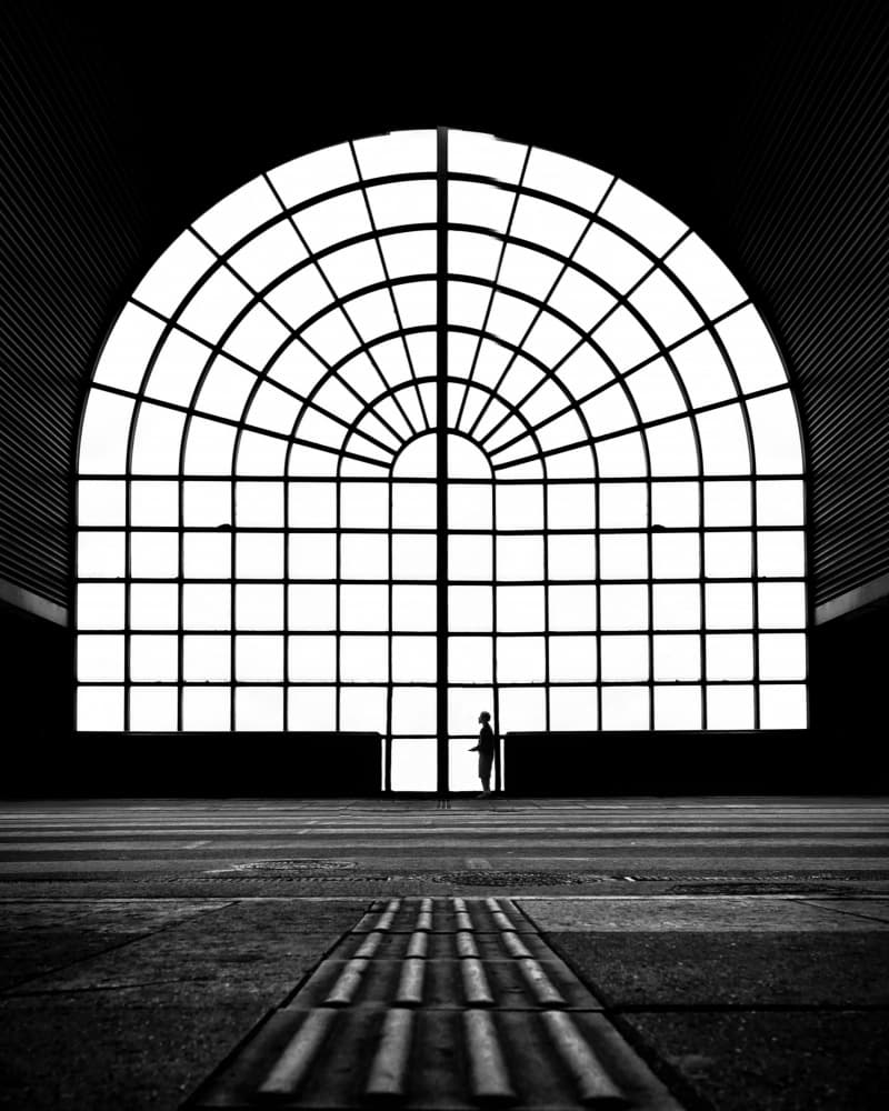 Architectural Solitude by Jorge Pimenta — canvas wall art