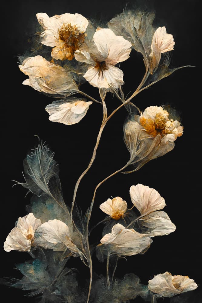Dry Sagittaria by Treechild — canvas wall art