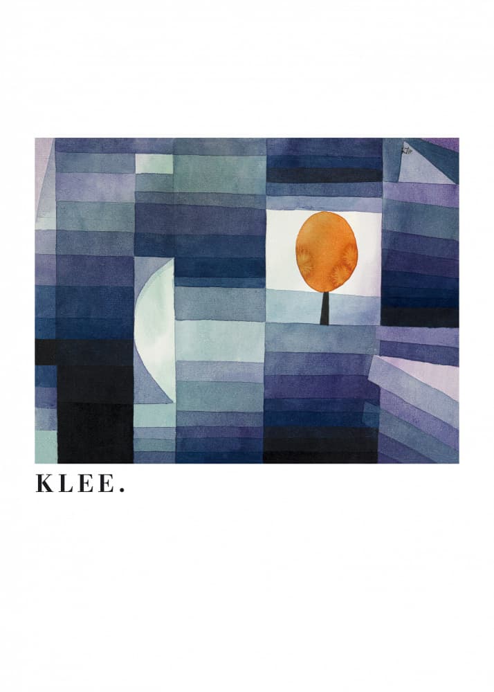 The Harbinger of Autumn 1922 by Paul Klee — canvas wall art