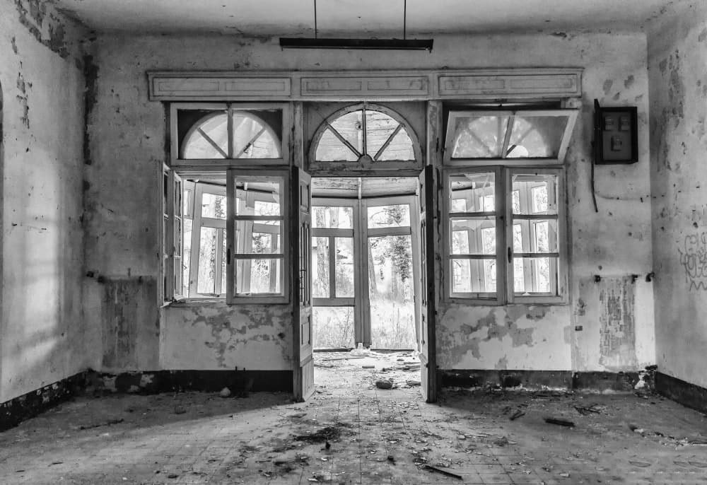 Forgotten Arched Room by Emanuela Sol — canvas wall art