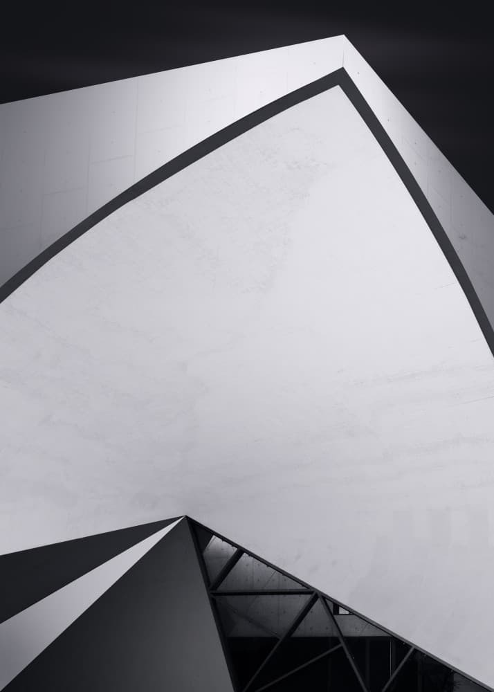 Modern Architectural Geometry by Helena GARCIA HUERTAS — canvas wall art