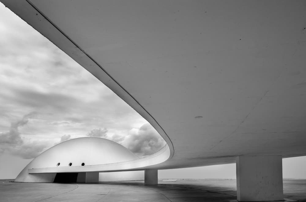 Modern Architectural Curves by Carlos Pardo — canvas wall art
