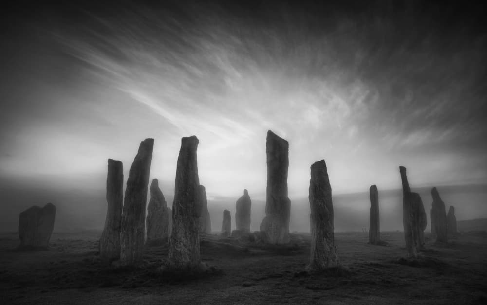 Mystical Standing Stones by Anne Berger — canvas wall art