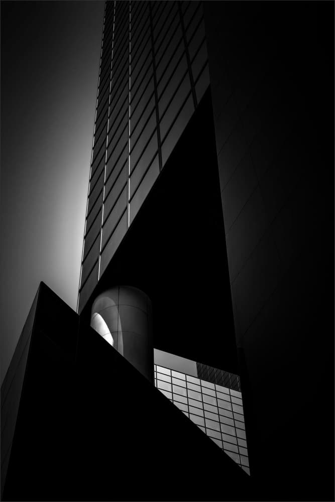 Modern Shapes and Shadows by Gilbert Claes — canvas wall art