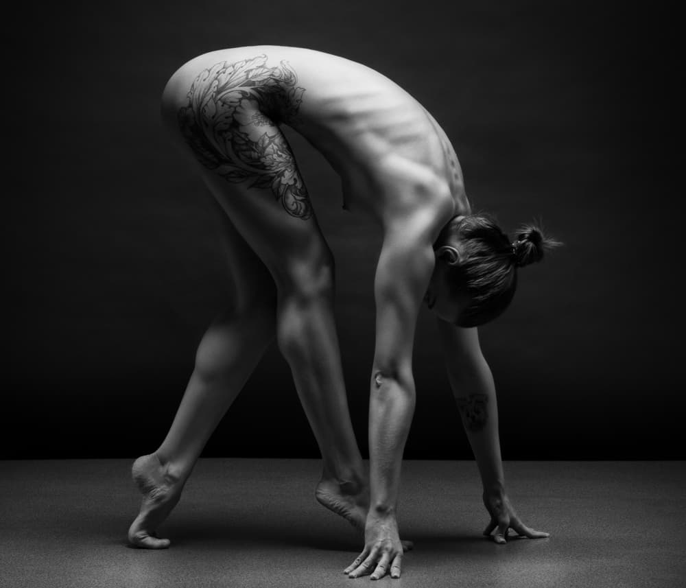 Graceful Nude Form by Anton Belovodchenko — canvas wall art