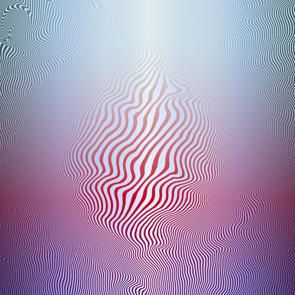 Vibrant Flowing Waves by Angelo Cerantola — canvas wall art