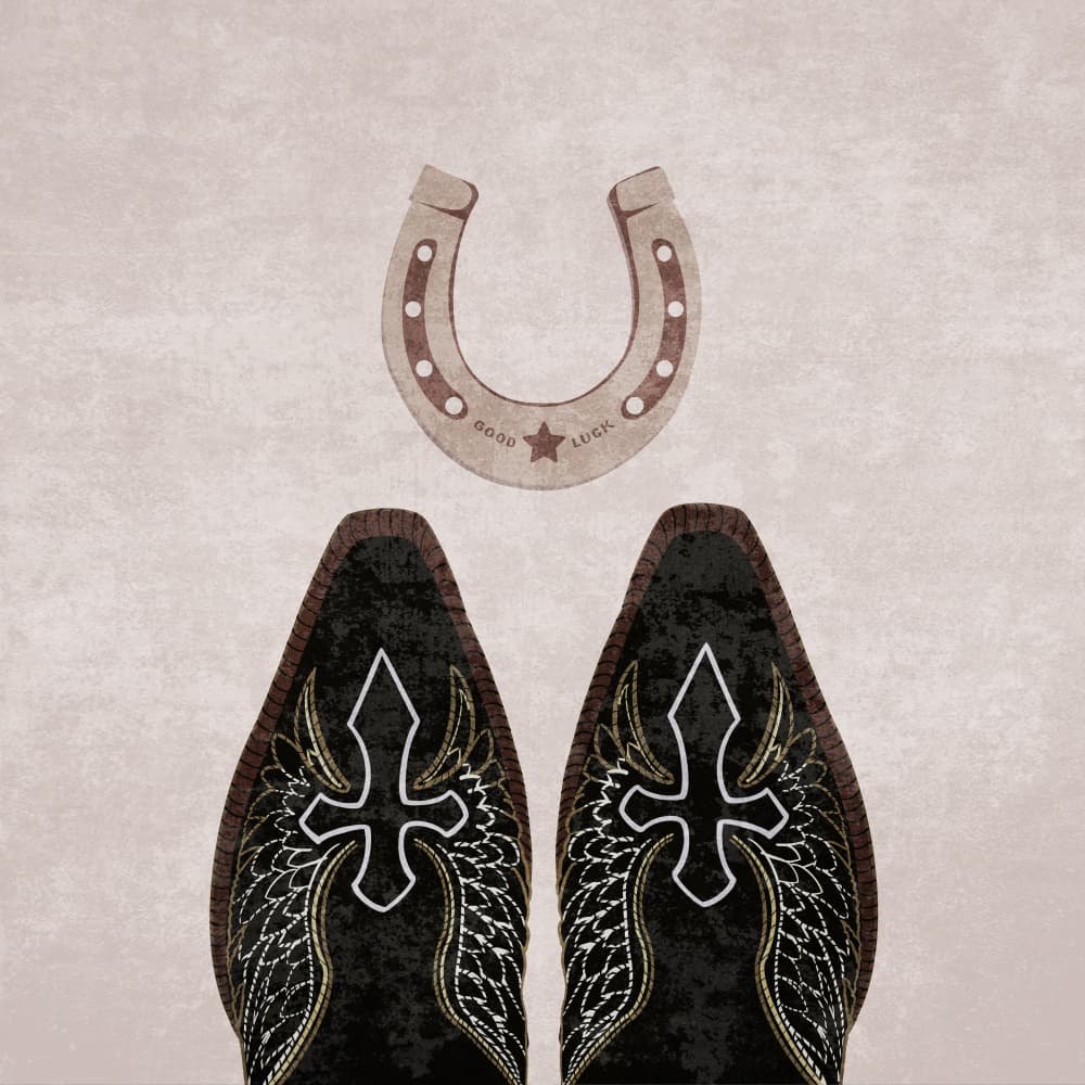 Western Harmony by Emel Tunaboylu — canvas wall art