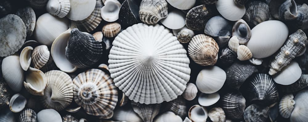 Shell Symphony by Treechild — canvas wall art
