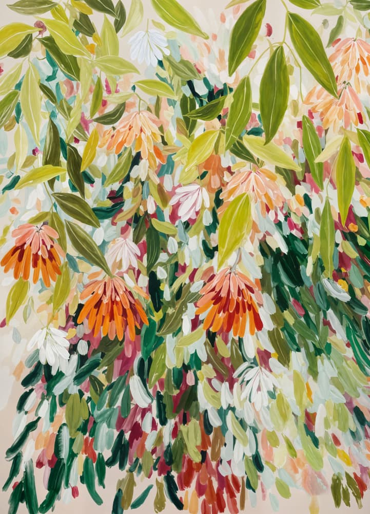 Abstract Floral Garden