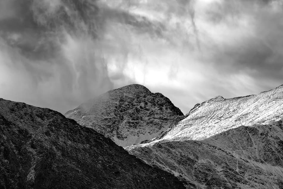 Dramatic Mountain Vista by Laurentiu Pavel — canvas wall art
