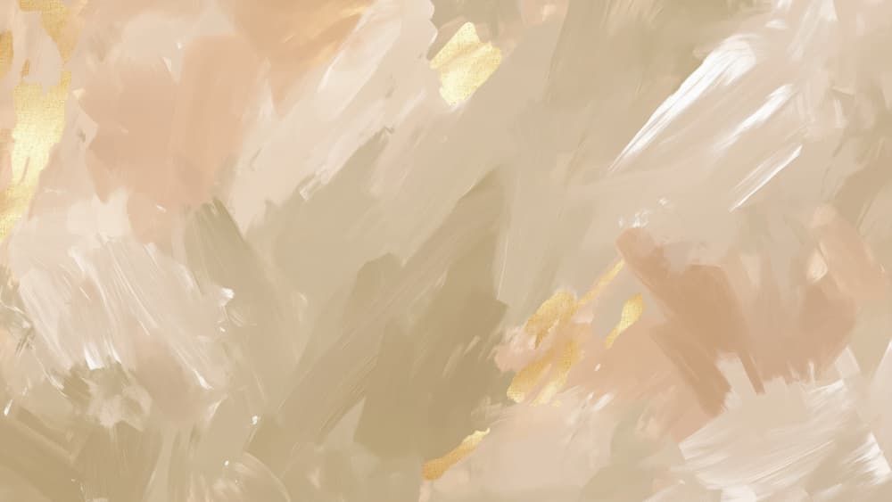 Warm Gold Abstract by Marika Barsrsind — canvas wall art