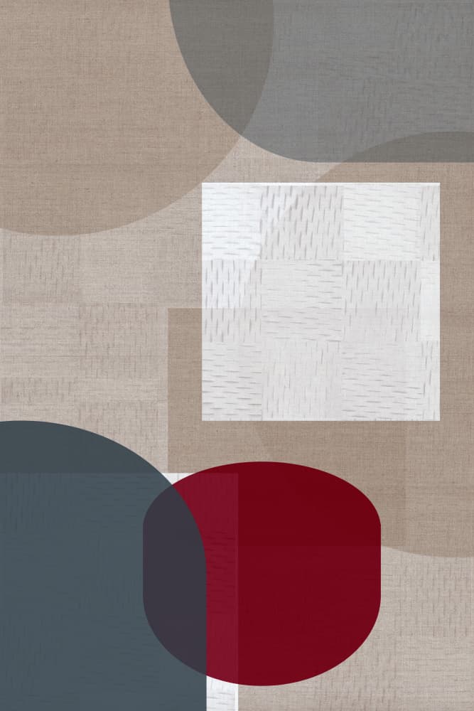 Modern Geometric Shapes by cartissi — canvas wall art