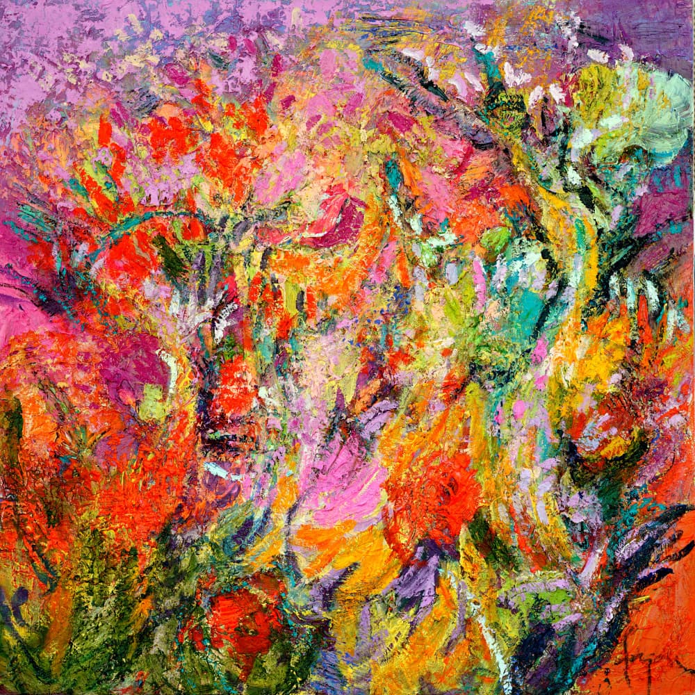 Rose Garden 6 by Dorothy Fagan — canvas wall art