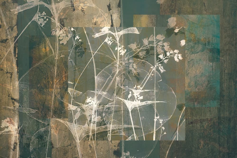 Old wallpaper by Nel Talen — canvas wall art