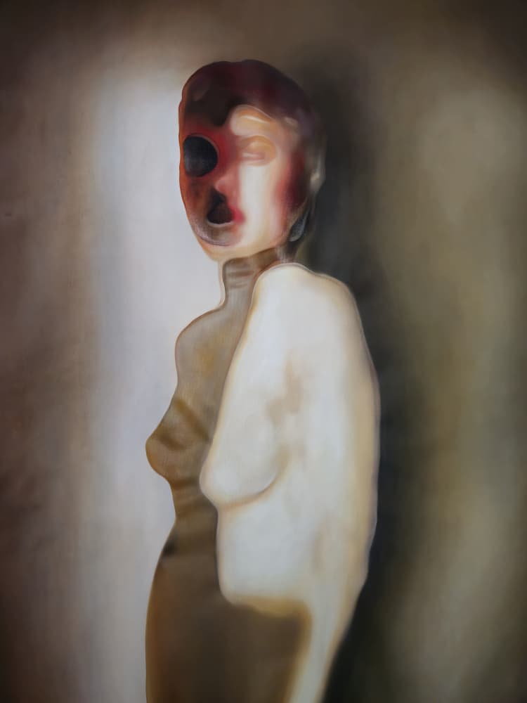 Surreal Feminine Form by Stefano Mazzolini — canvas wall art