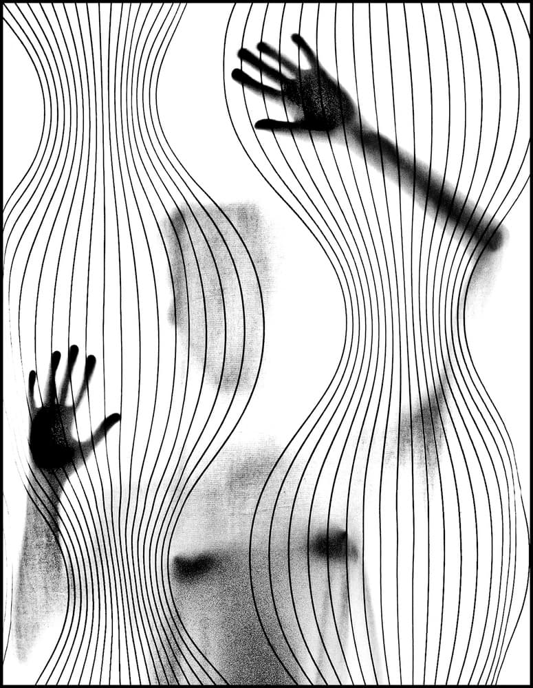 Sensual Body Lines by Frank Lindstrøm — canvas wall art