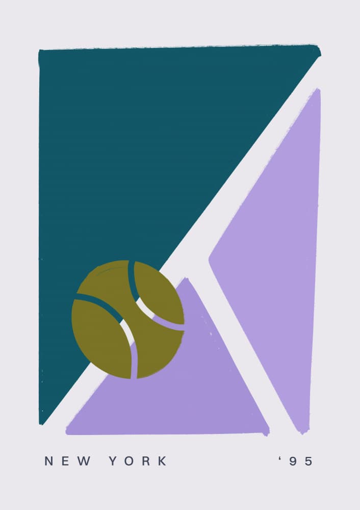 Newyorktennis1995 by Treechild — canvas wall art