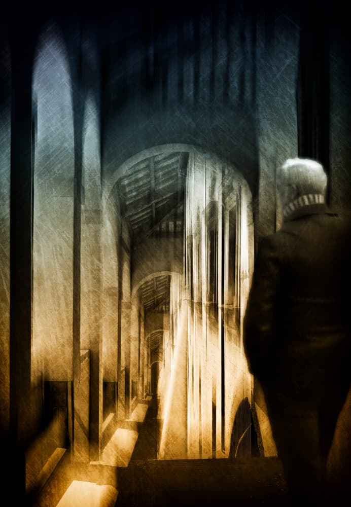 Ethereal Archway Walk by Raffaele Corte — canvas wall art