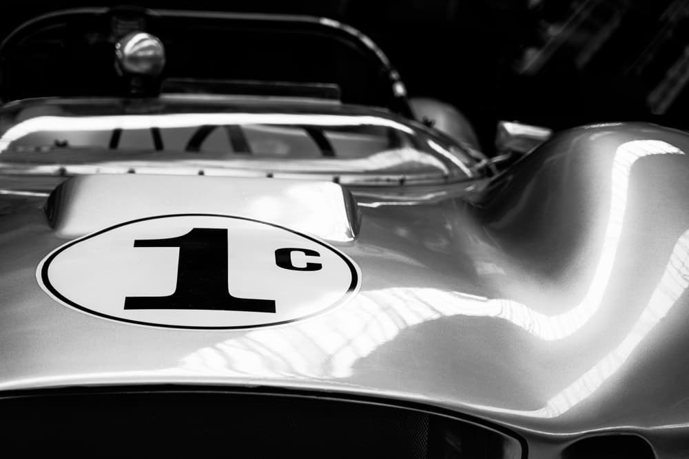Classic Race Car by Roland Weber — canvas wall art