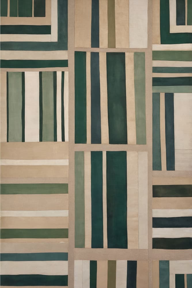 Geometric Tapestry by THE MIUUS STUDIO — canvas wall art