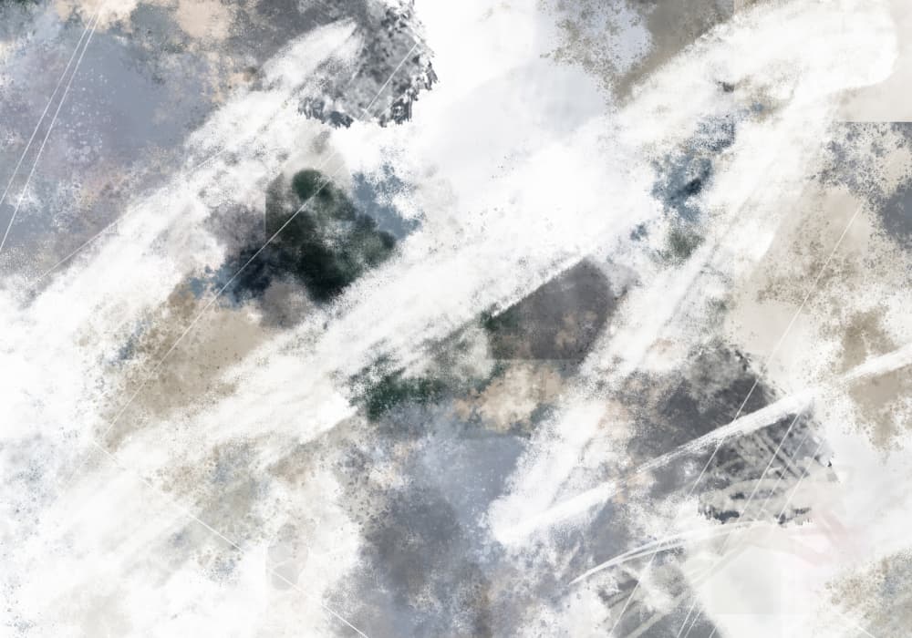 Modern Grunge Abstract by Pictufy Studio II — canvas wall art